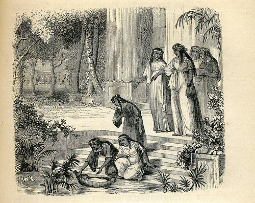 Moses and the Pharaoh's daughter